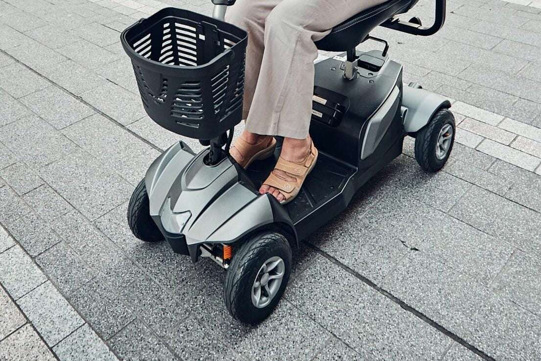 The Eden Essential Aura 4mph Boot Mobility Scooter