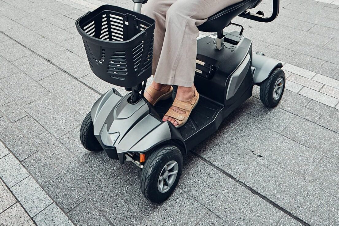 The Eden Essential Aura 4mph Boot Mobility Scooter
