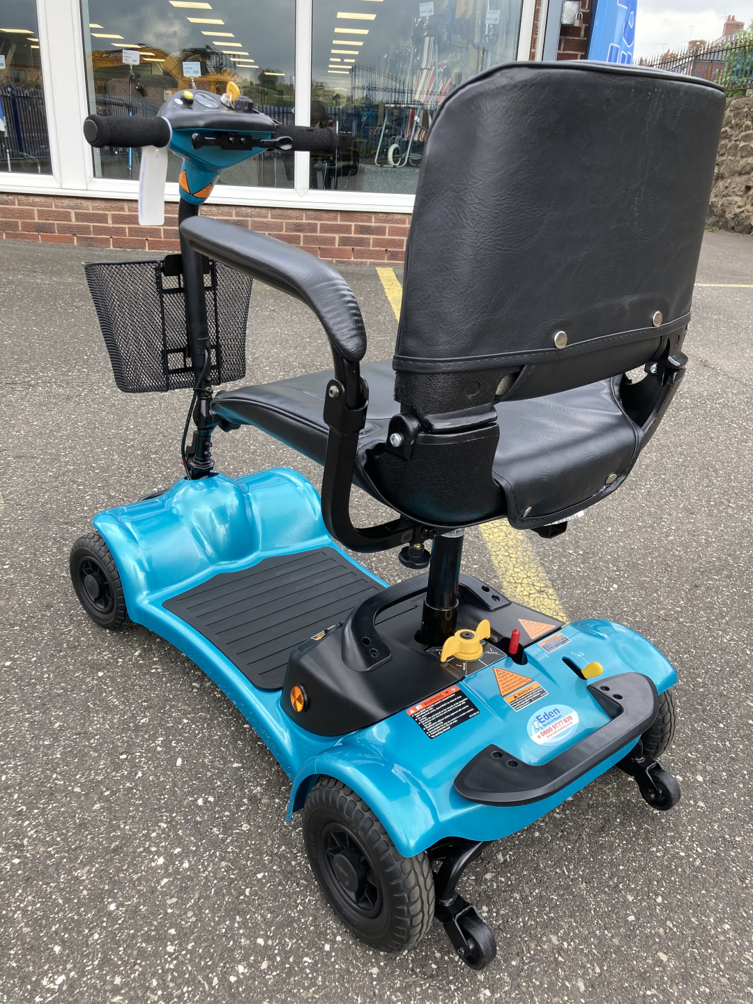 Elec Mob Ultralite 480 Teal - Eden Mobility