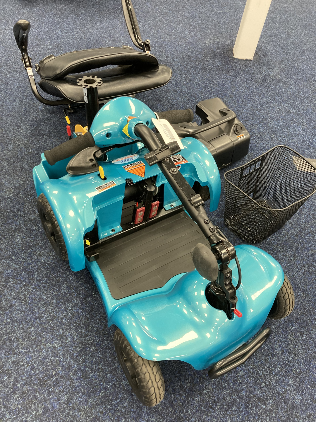 Elec Mob Ultralite 480 Teal - Eden Mobility