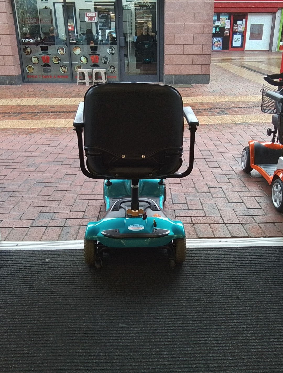 Elec Mob Ultralite 480 Teal - Eden Mobility