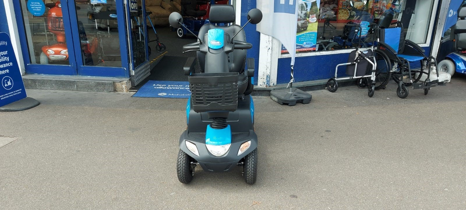 Invacare Orion Metro Blue - Eden Mobility