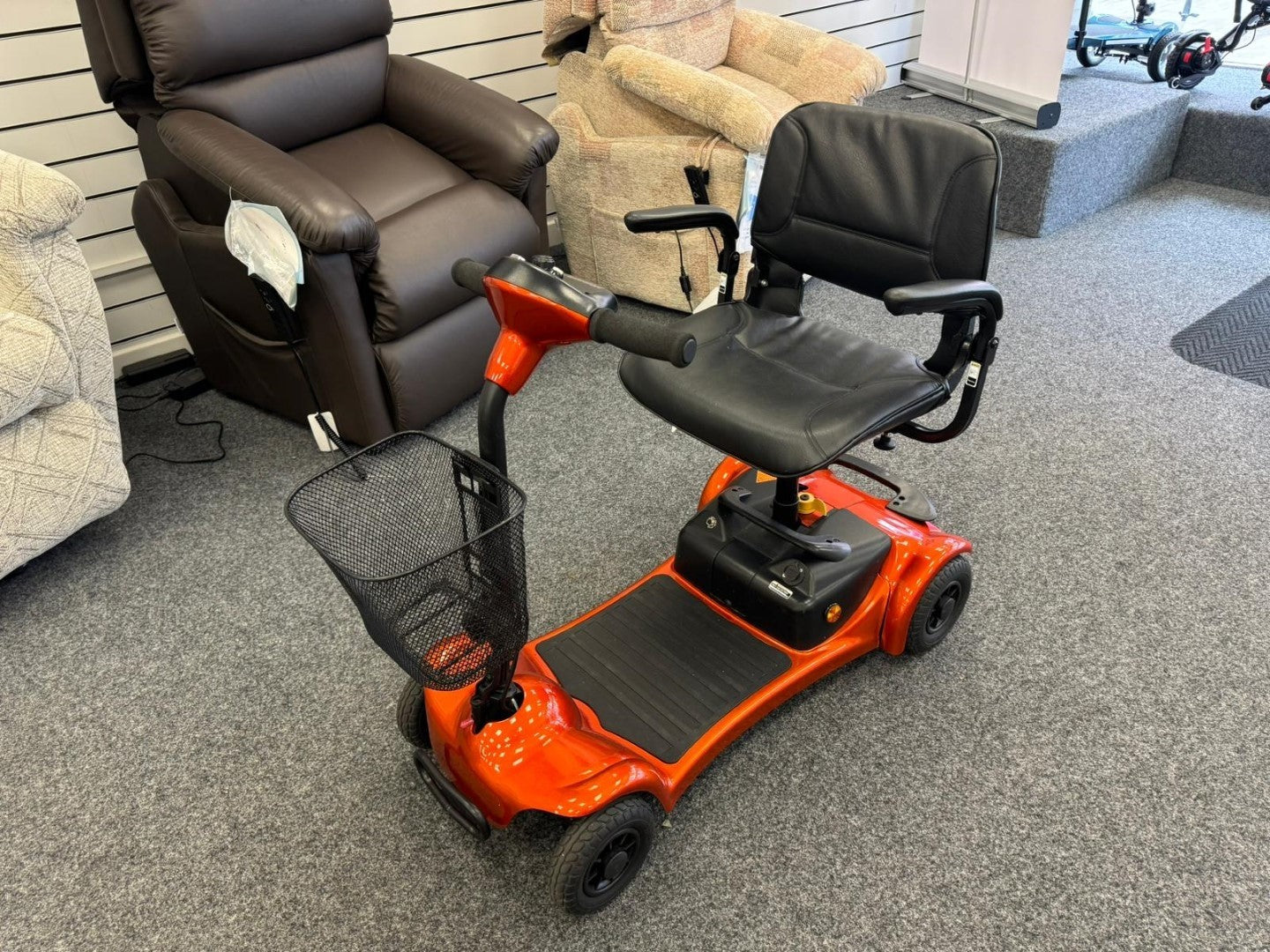 Elec Mob Ultra Lite 480 Orange - Eden Mobility