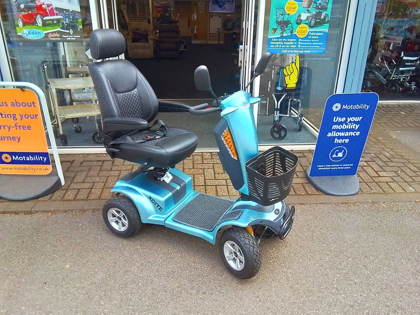 Xcite Li Aqua Blue - Eden Mobility