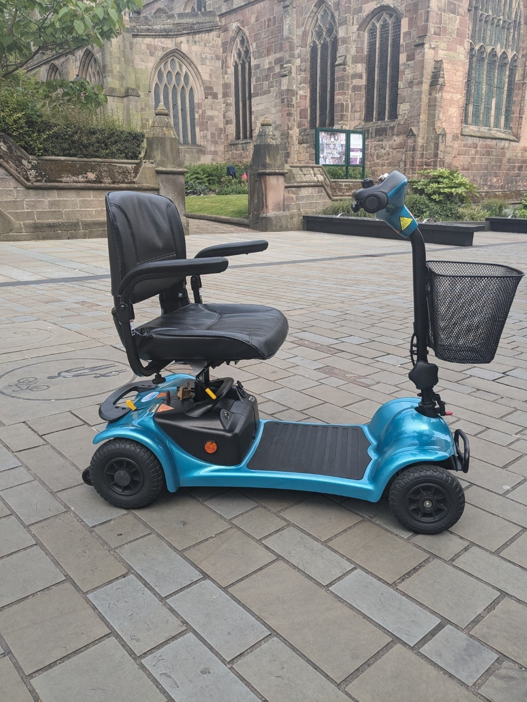 Elec Mob Ultra Lite 480 Teal - Eden Mobility