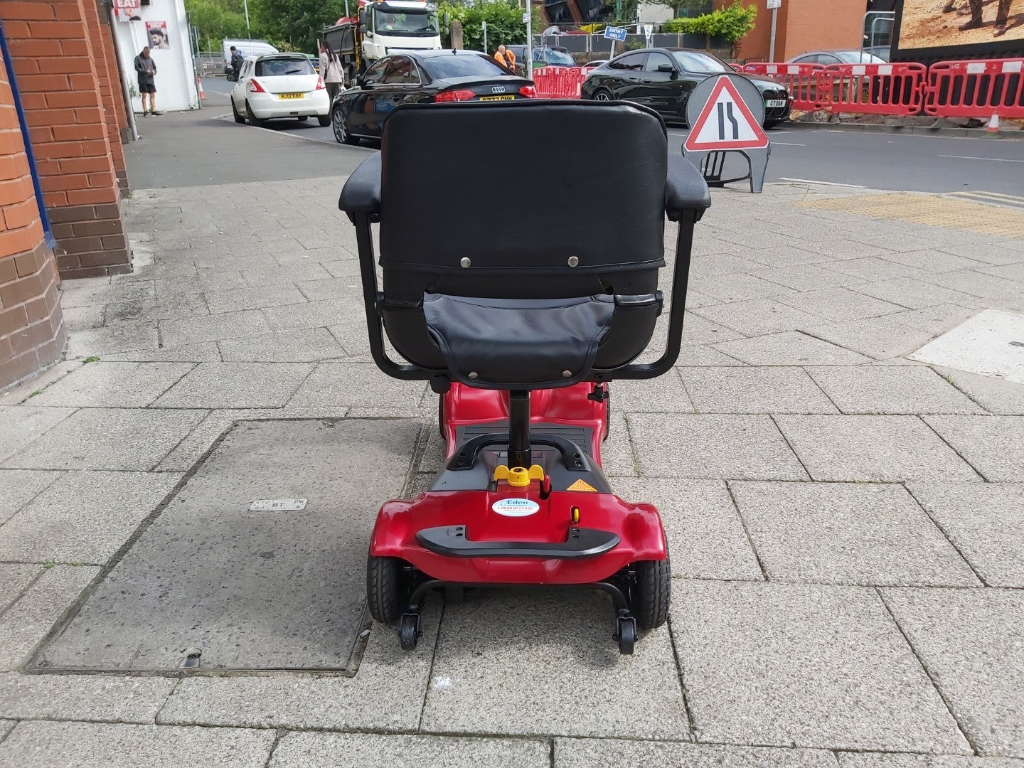 Elec Mob Ultralite 480 Red - Eden Mobility