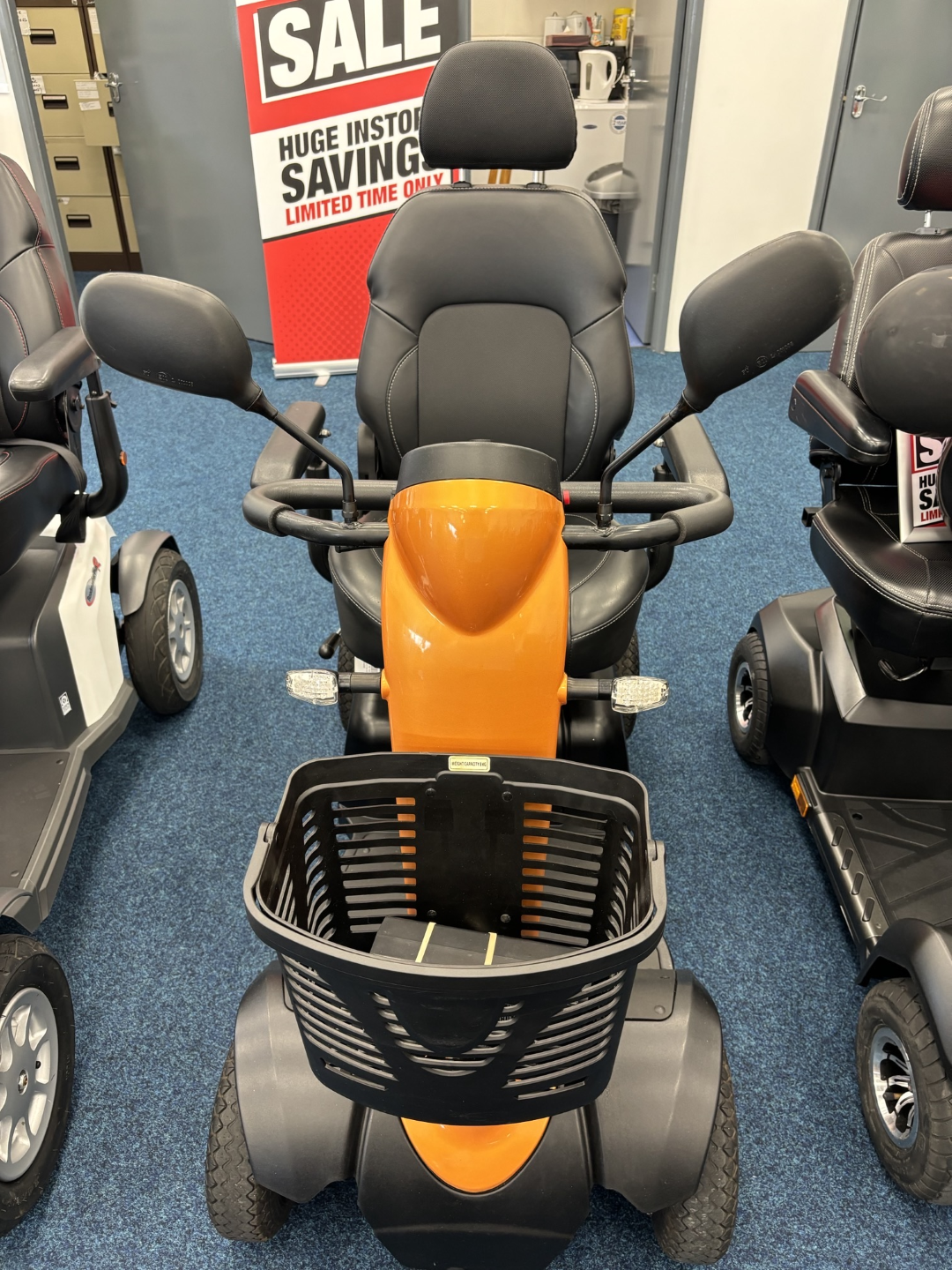 Vanos Dx8 Deluxe Orange - Eden Mobility