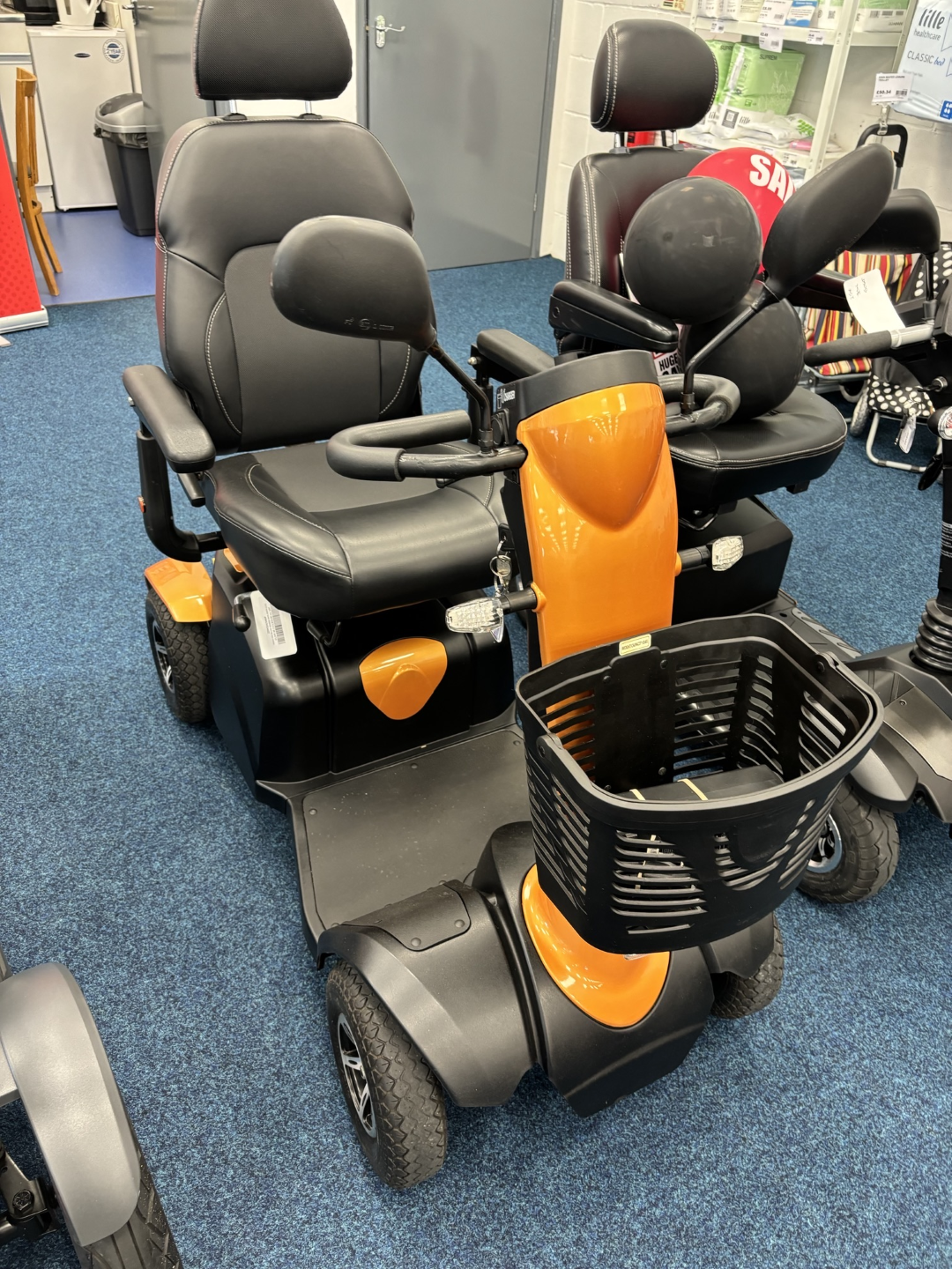 Vanos Dx8 Deluxe Orange - Eden Mobility