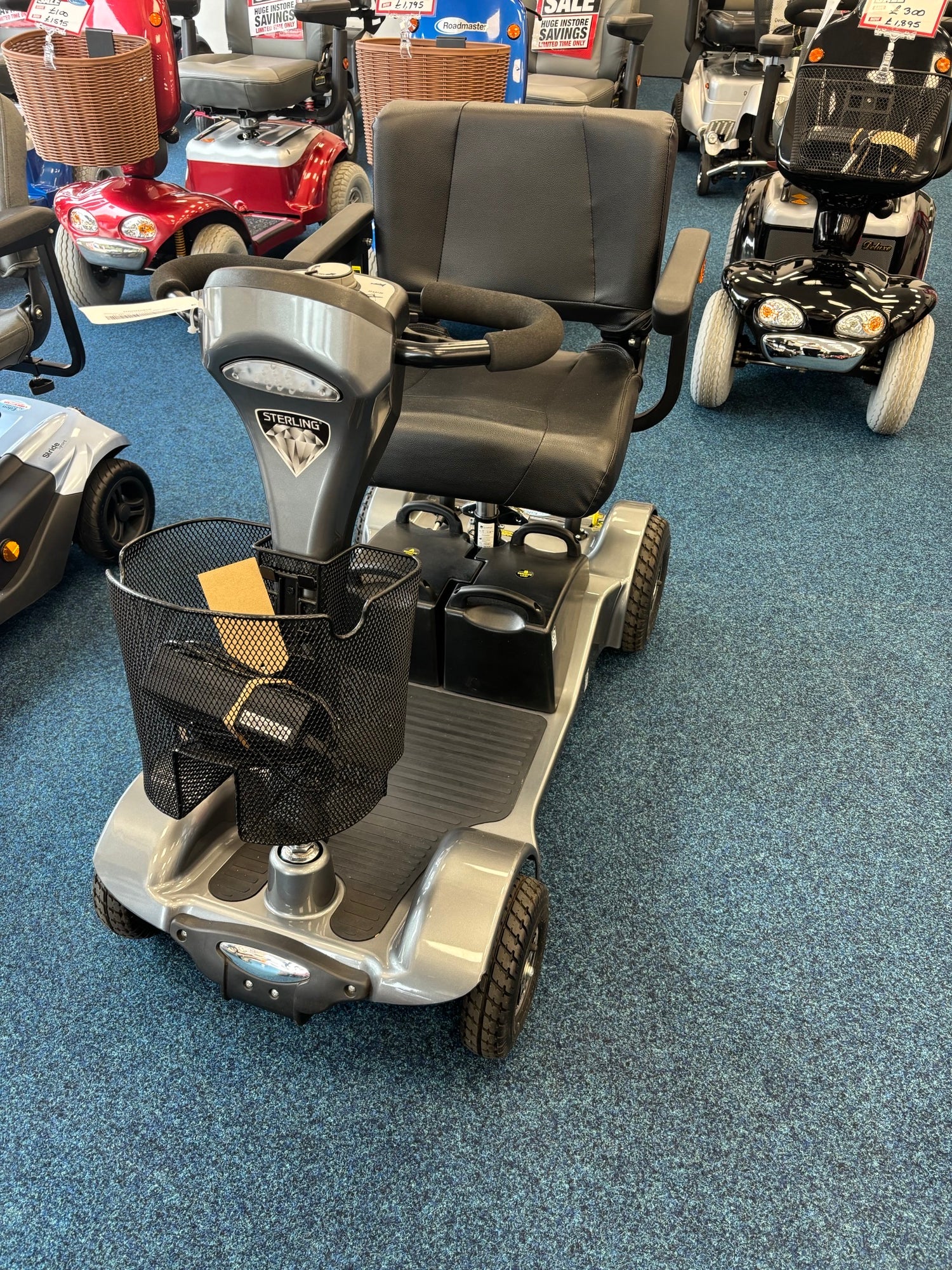 Sterling Sapphire 2 Grey - Eden Mobility