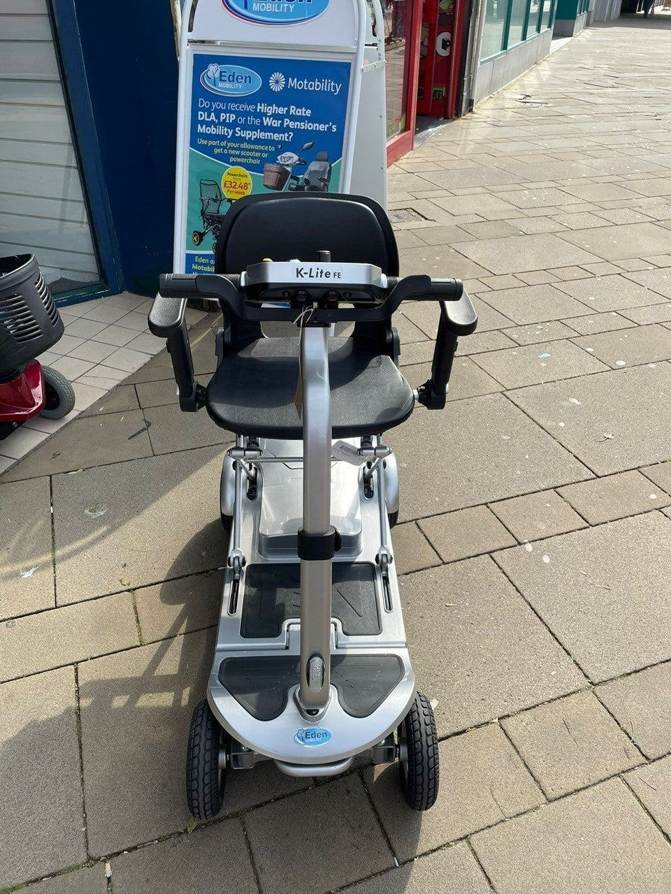 Kymco K-lite Auto Fold Silver S - Eden Mobility