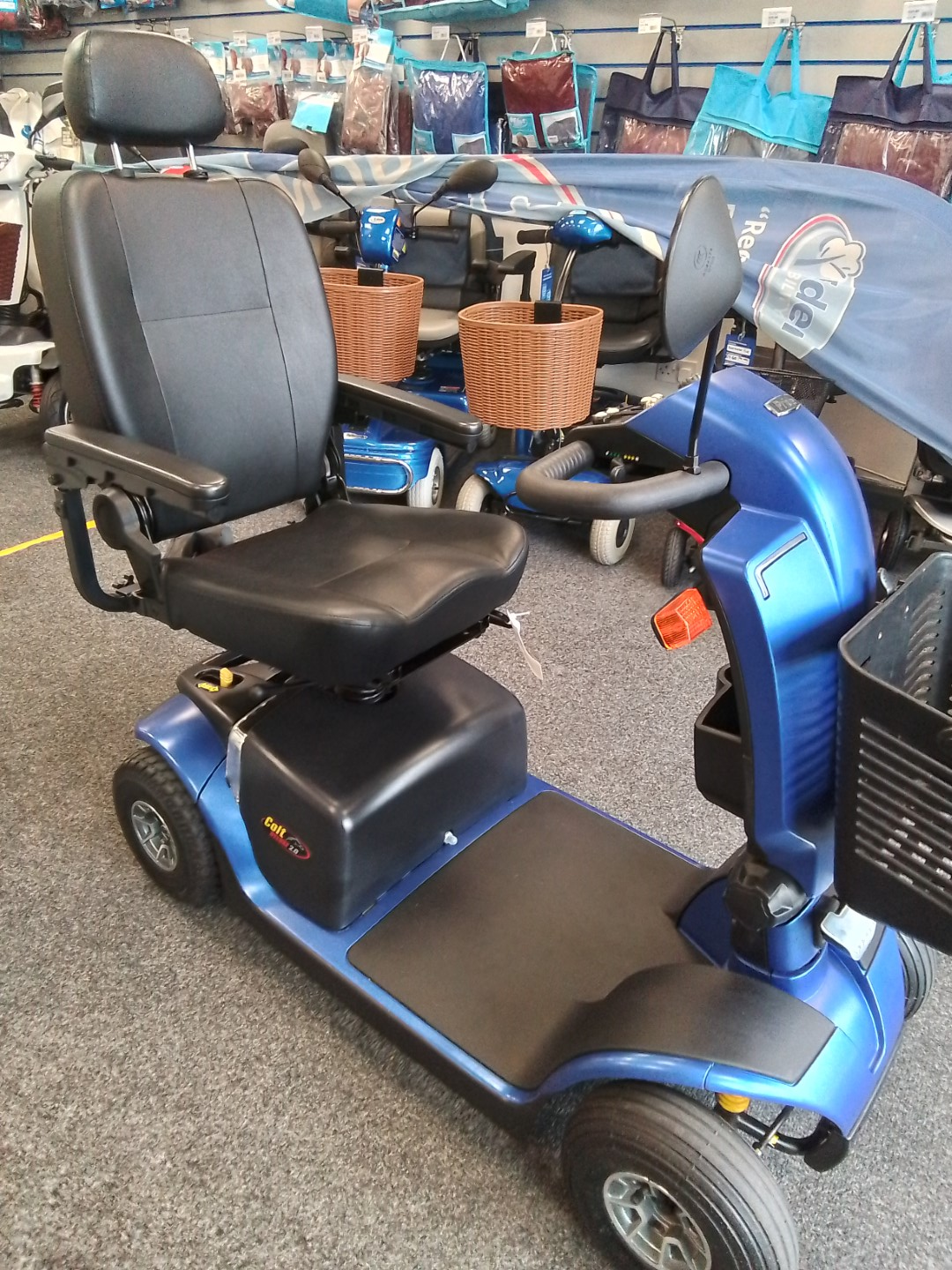 Pride Colt Deluxe 2.0 Blue - Eden Mobility