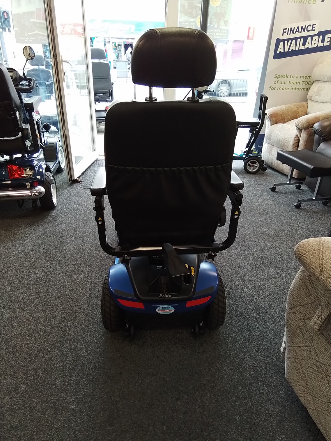 Pride Colt Deluxe 2.0 Blue - Eden Mobility