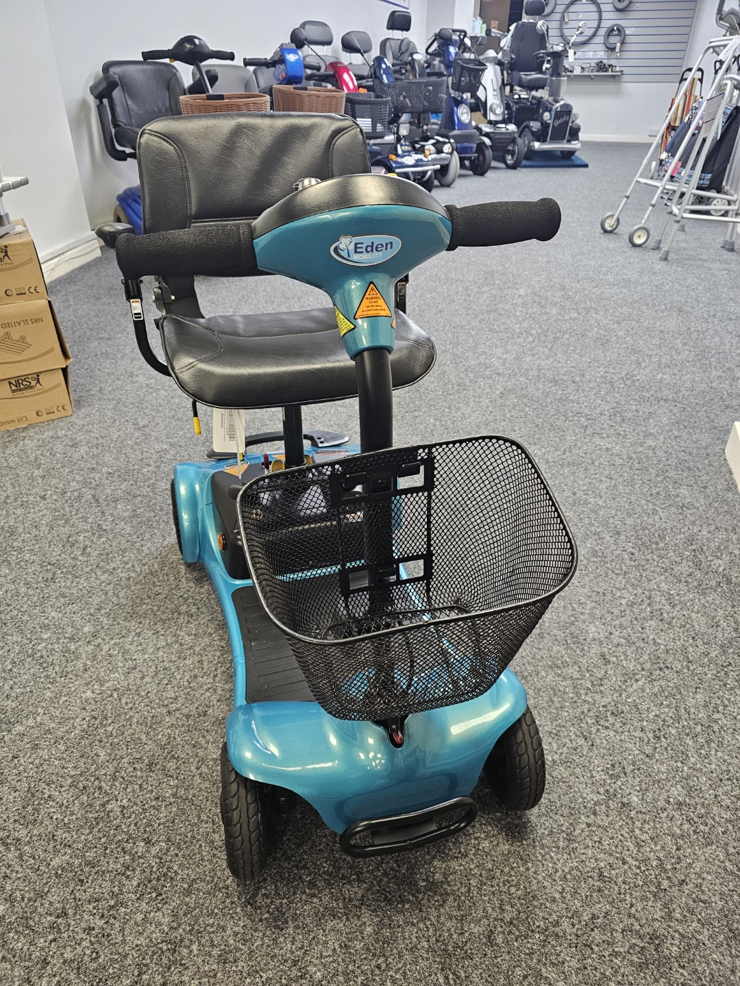 Elec Mob Ultralite 480 Teal - Eden Mobility