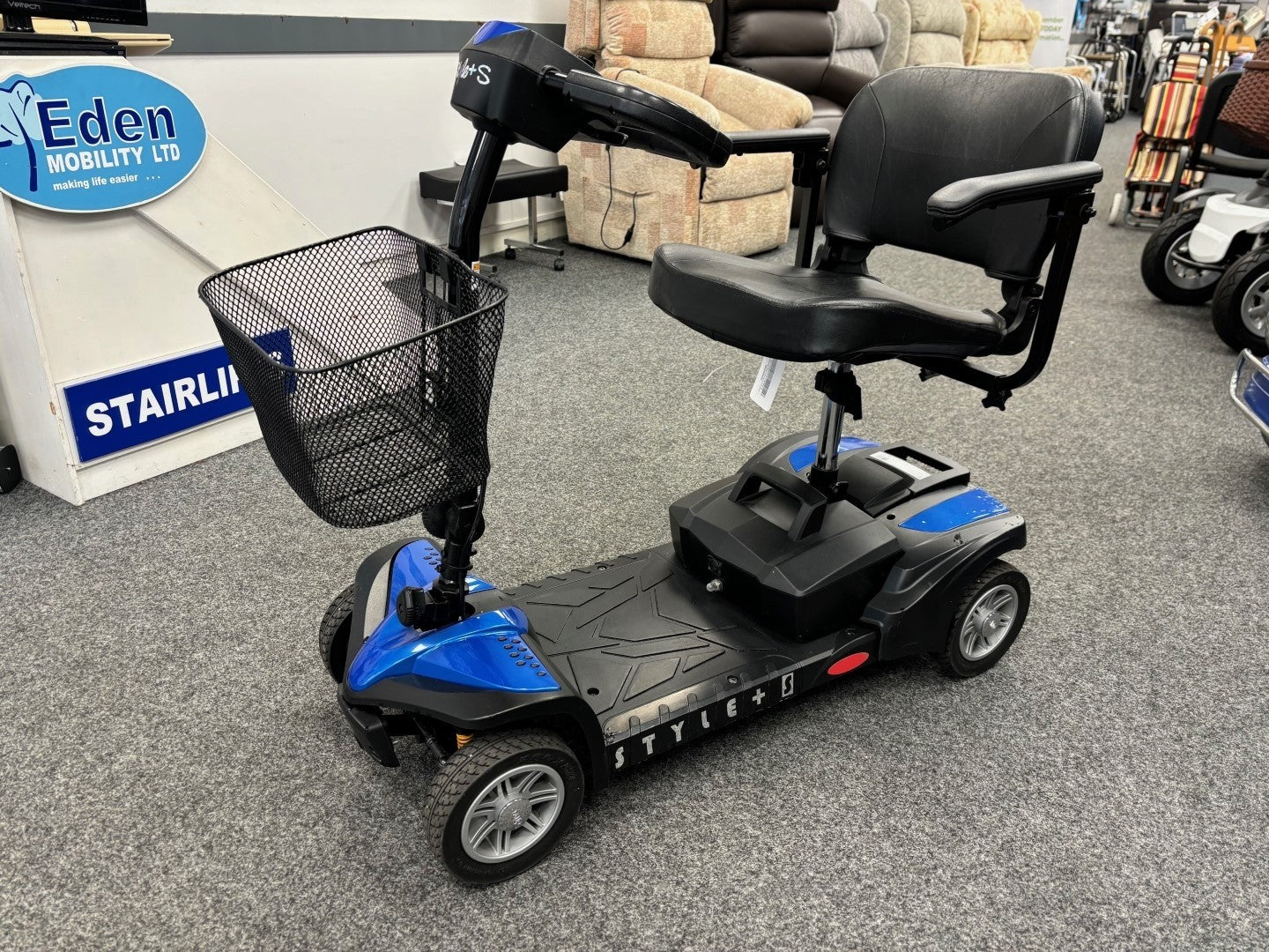 Drive Style Plus S Blue - Eden Mobility