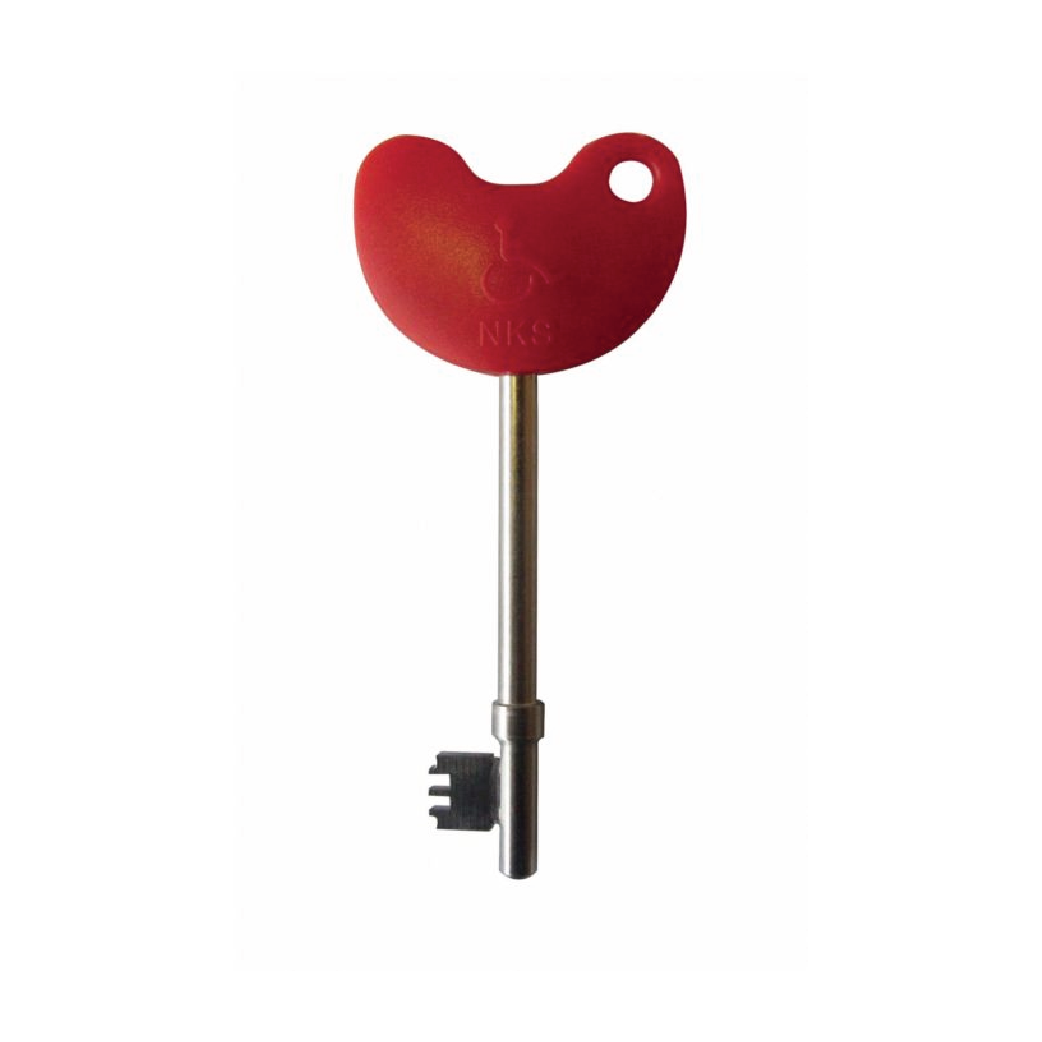 RADAR Key With Easy Turn Red Handle