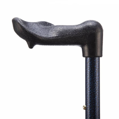 Ice Blue Arthritis Grip Cane (Left Handed)