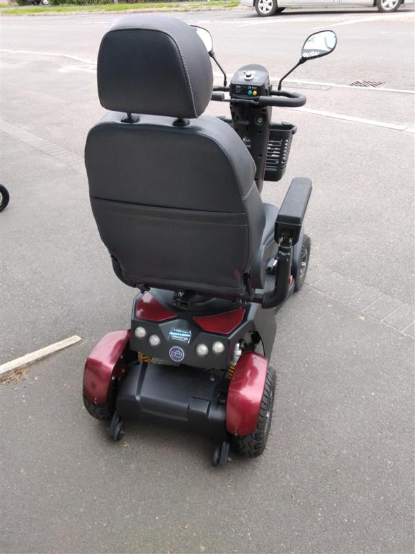 Excel Roadster DX8 in Red | Refurbished Mobility Scooter Ripley