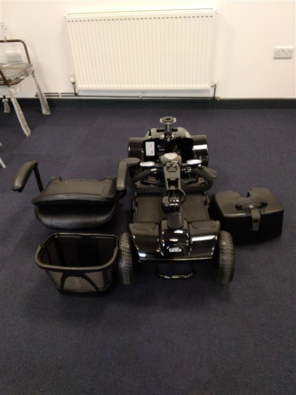 CareCo Forvas in Black| Refurbished Mobility Scooter Ripley