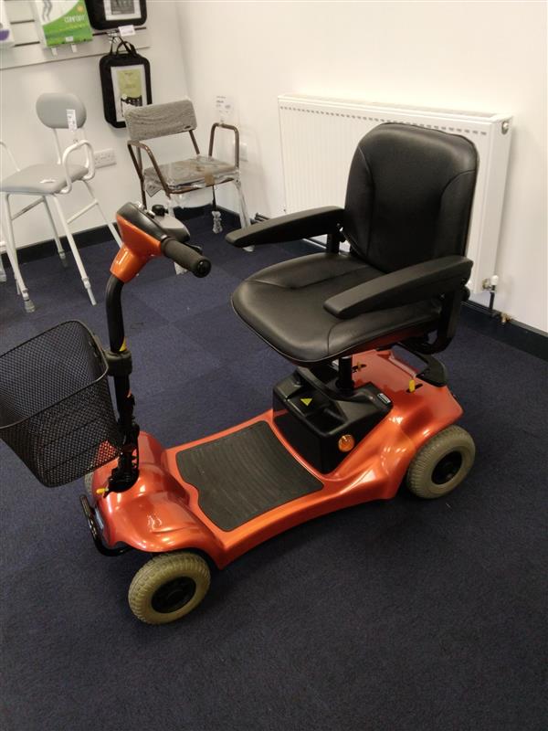 Sterling Pearl in Orange | Refurbished mobility scooter Ripley