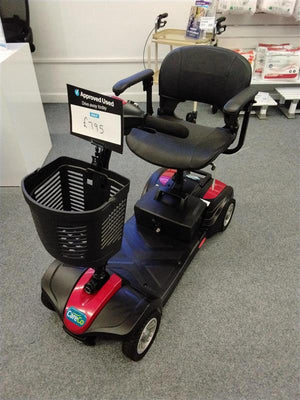 Careco Zoom in Red | Refurbished Mobility Scooter North point