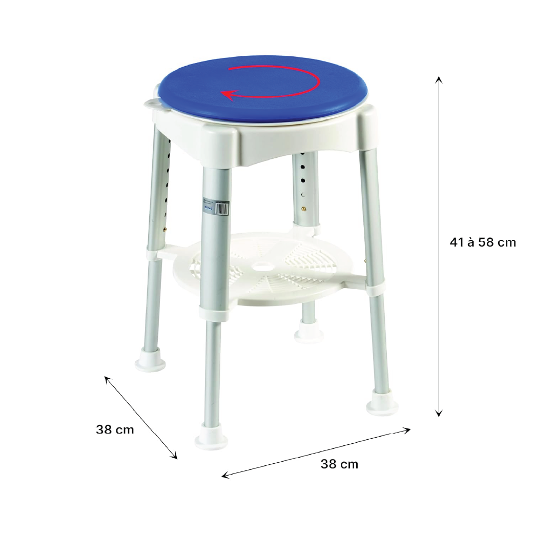 Eden Rotating Bath Stool - Eden Mobility