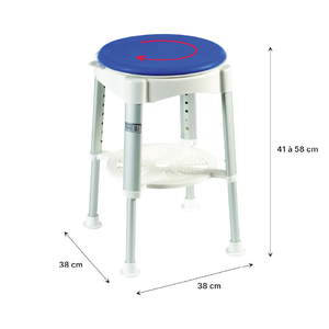 Eden Rotating Bath Stool - Eden Mobility