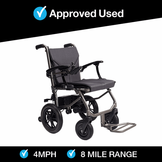 EFoldi Powerchair - Grey | Bridlington - Eden Mobility
