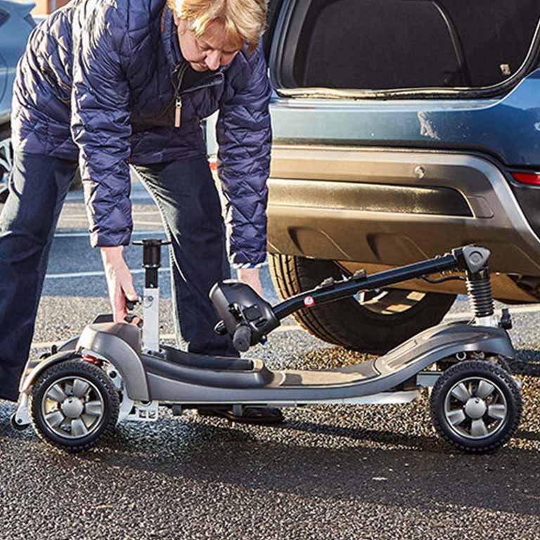 The Eden Alumina Lightweight Mobility Scooter