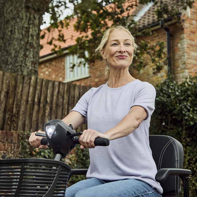 The Eden Alumina Lightweight Mobility Scooter