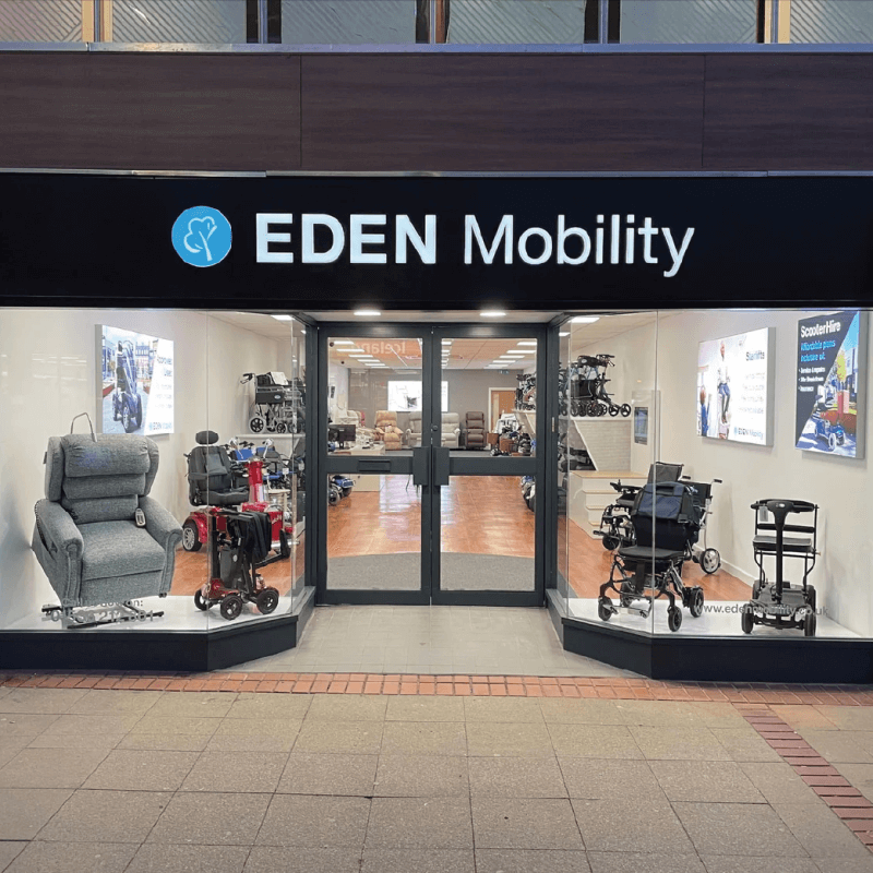 Eden Mobility shop outside 