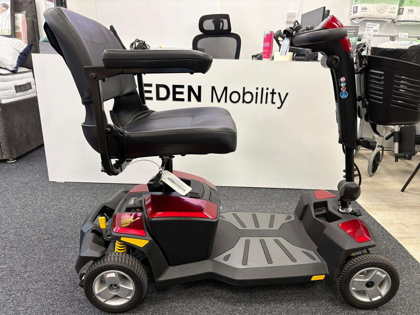 Pride Apex Rapid - Red | Warrington - Eden Mobility