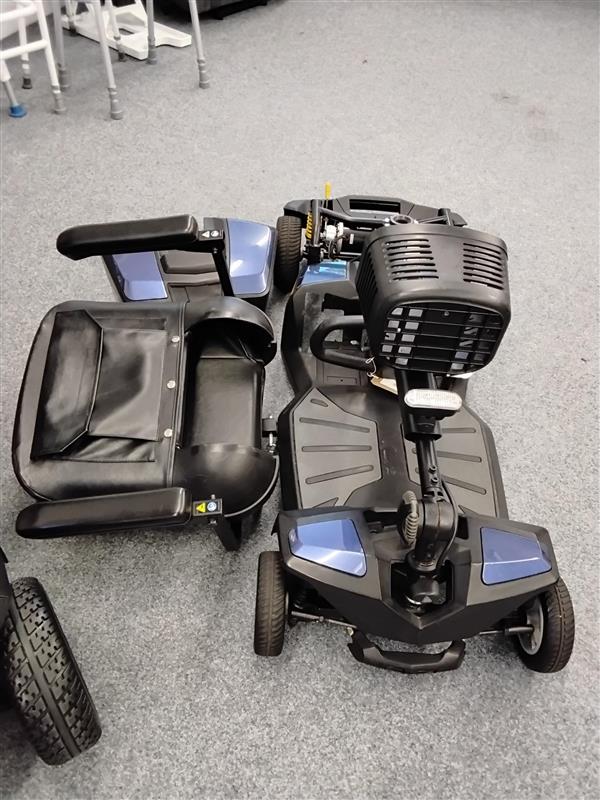 Pride Apex Rapid in Blue | Refurbished Mobility Scooter North Point