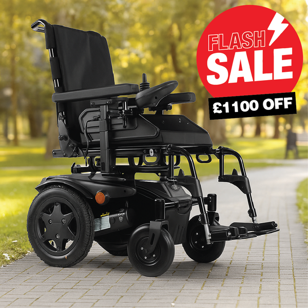 Quickie Q100 R (Eden Jupiter Edition) Electric Wheelchair Powerchair