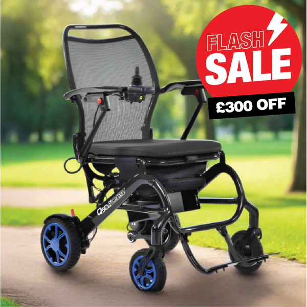 The Q50R Carbon (Eden Saturn Edition) Electric Wheelchair