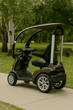 The Royale 4 8mph Mobility Scooter With Canopy