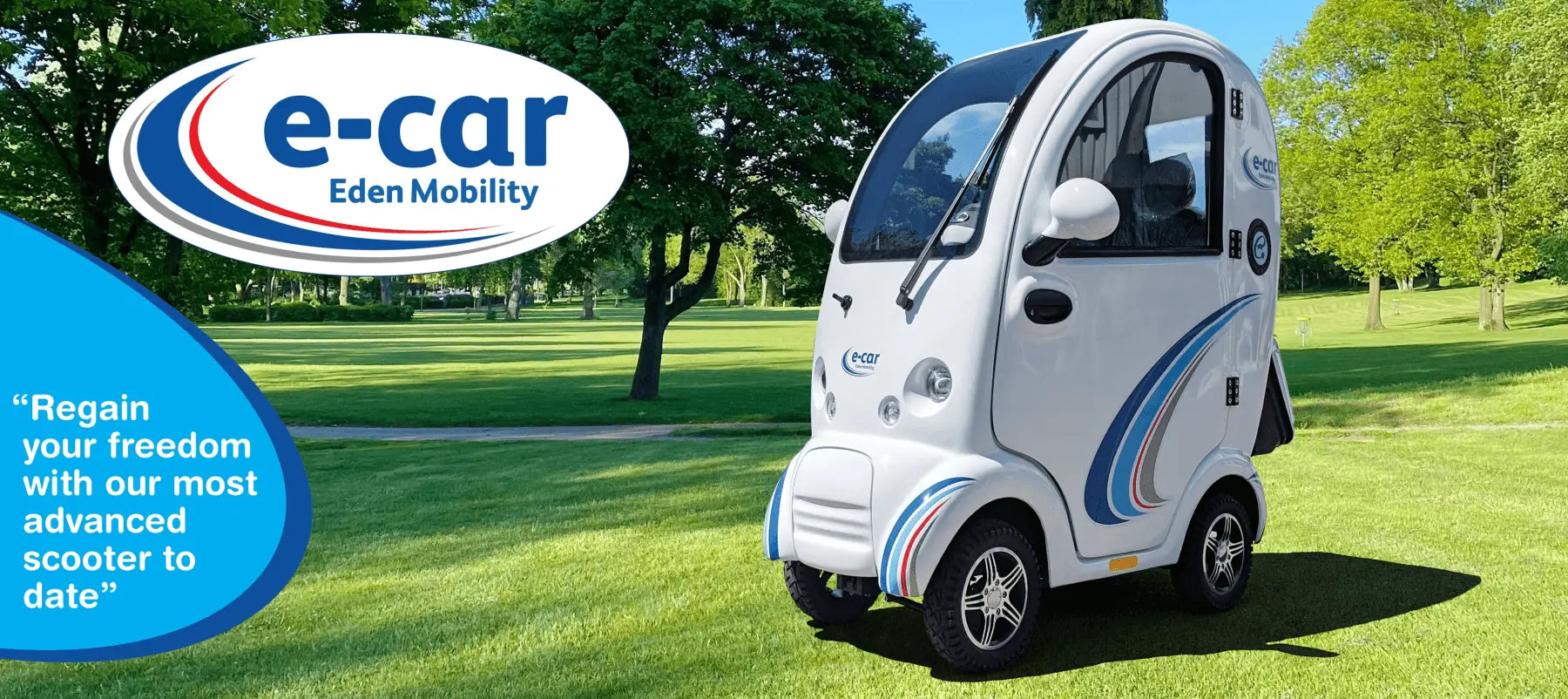 Load video: Cabin Car Mobility Scooter Video