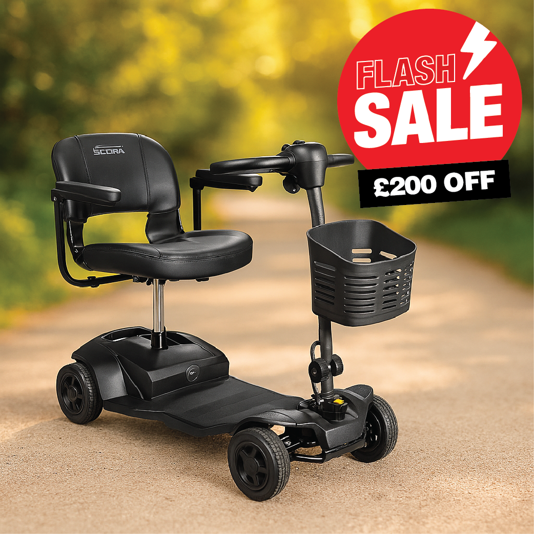 Pride GoGo Ultra 4mph Boot Mobility Scooter - Eden Mobility