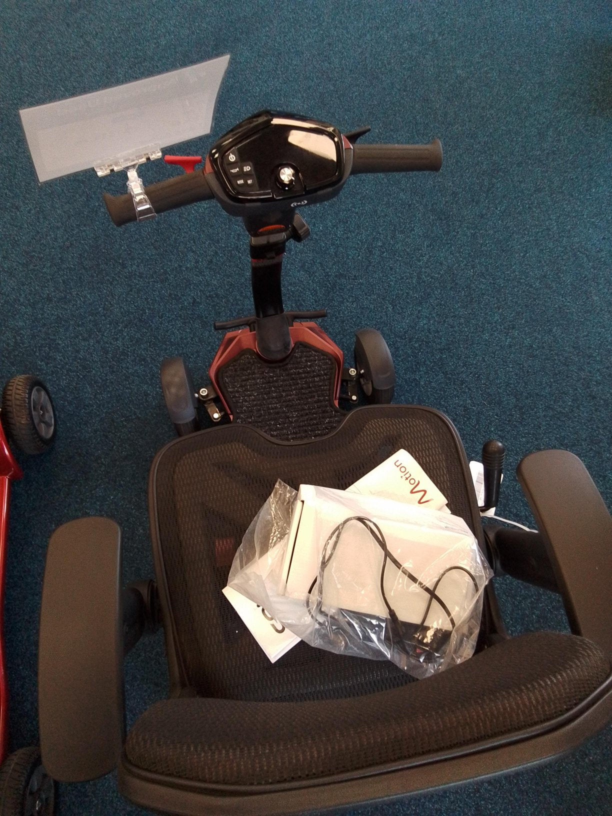 Motion Connex in Red | Refurbished Scooter Sheffield