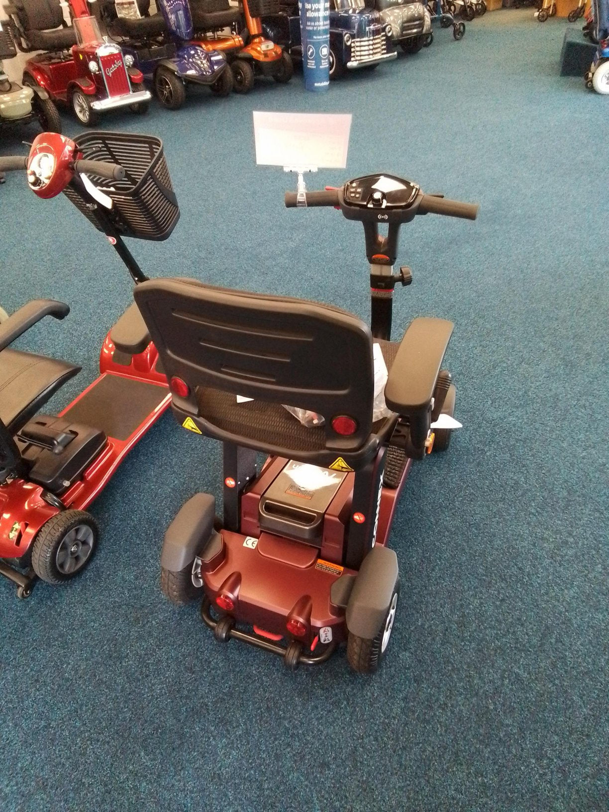 Motion Connex in Red | Refurbished Scooter Sheffield