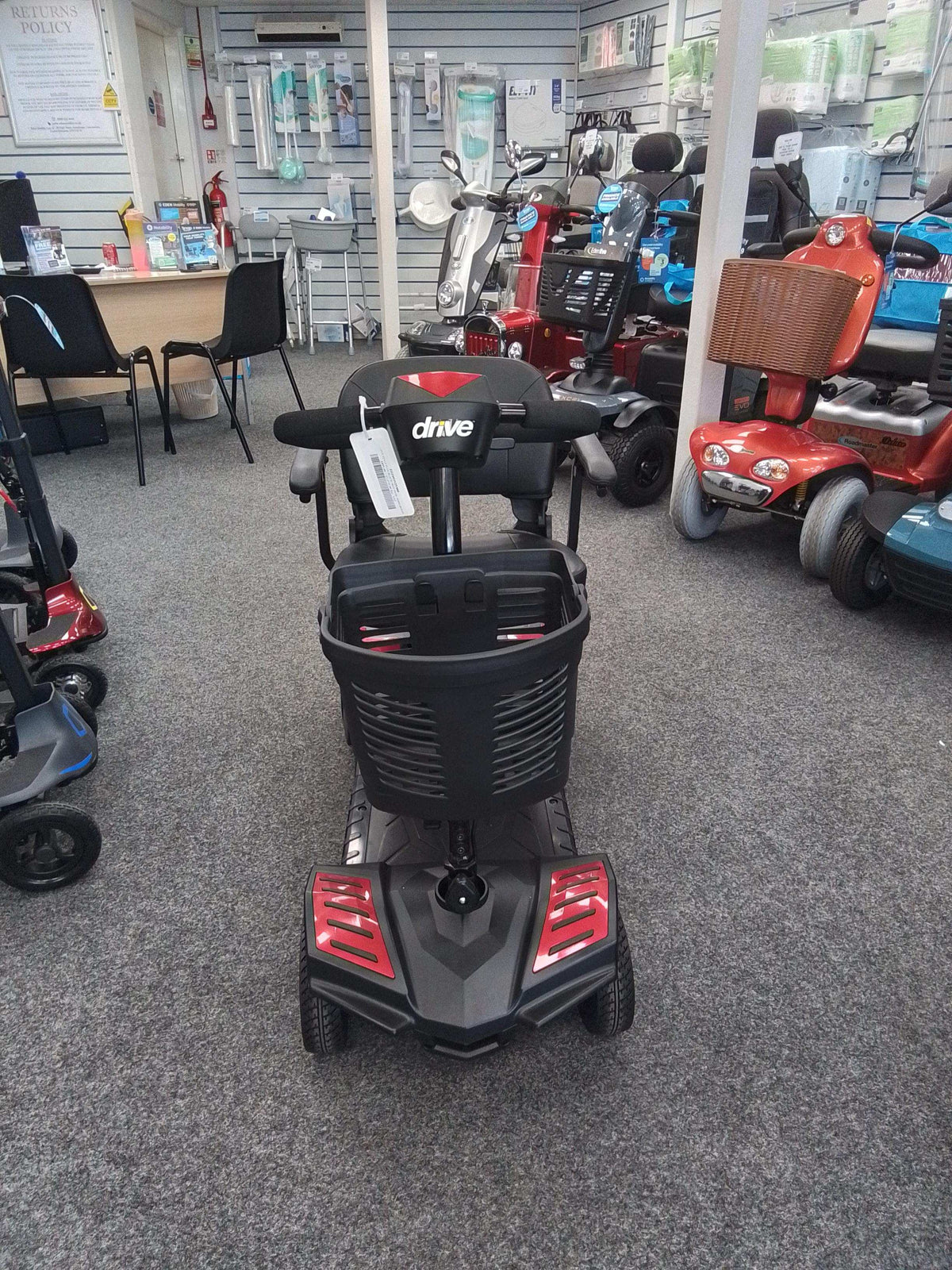Drive Style Plus - Red | Rotherham – Eden Mobility