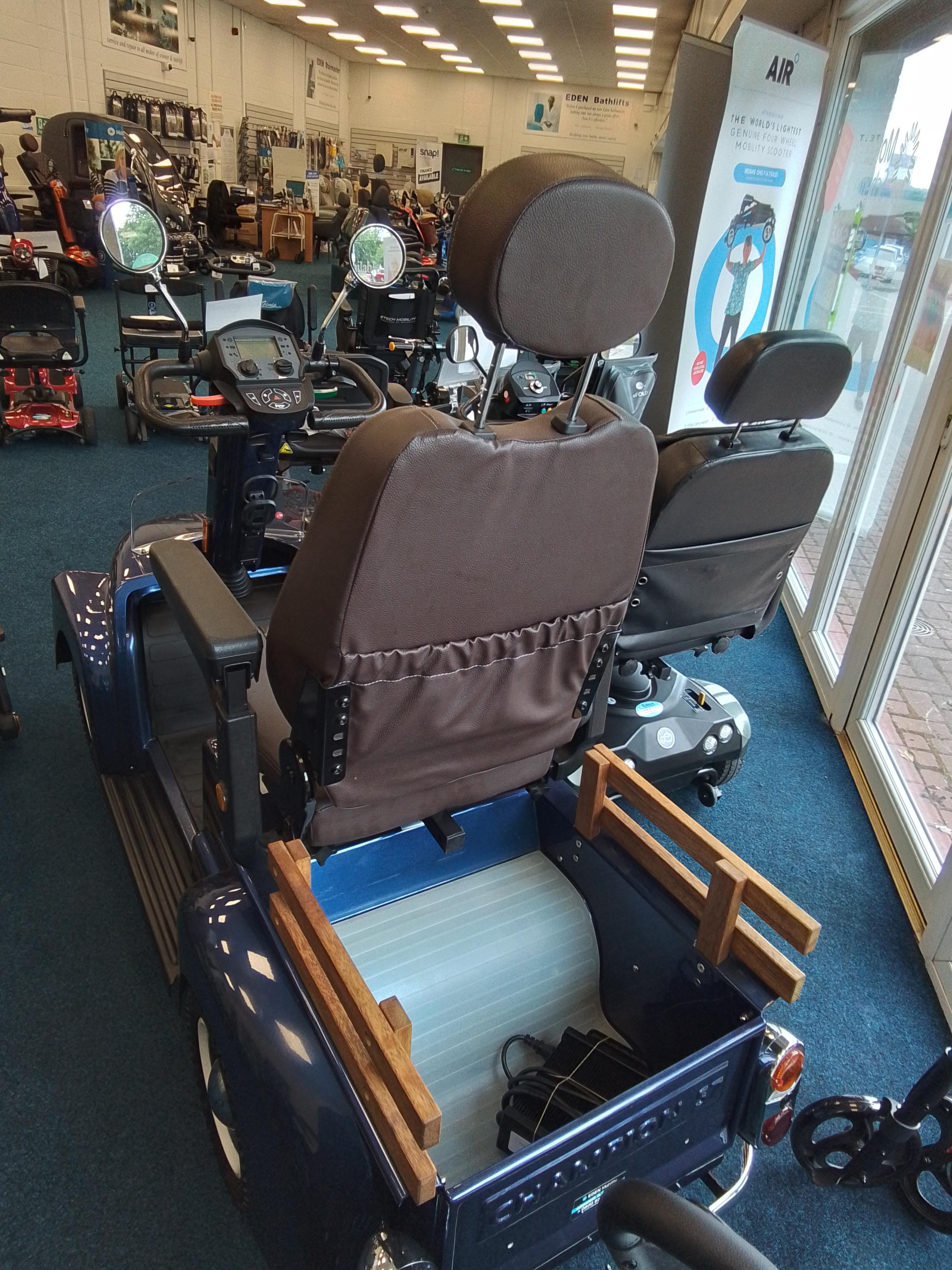 Eden Champion in Blue | Refurbished Mobility Scooter Sheffield