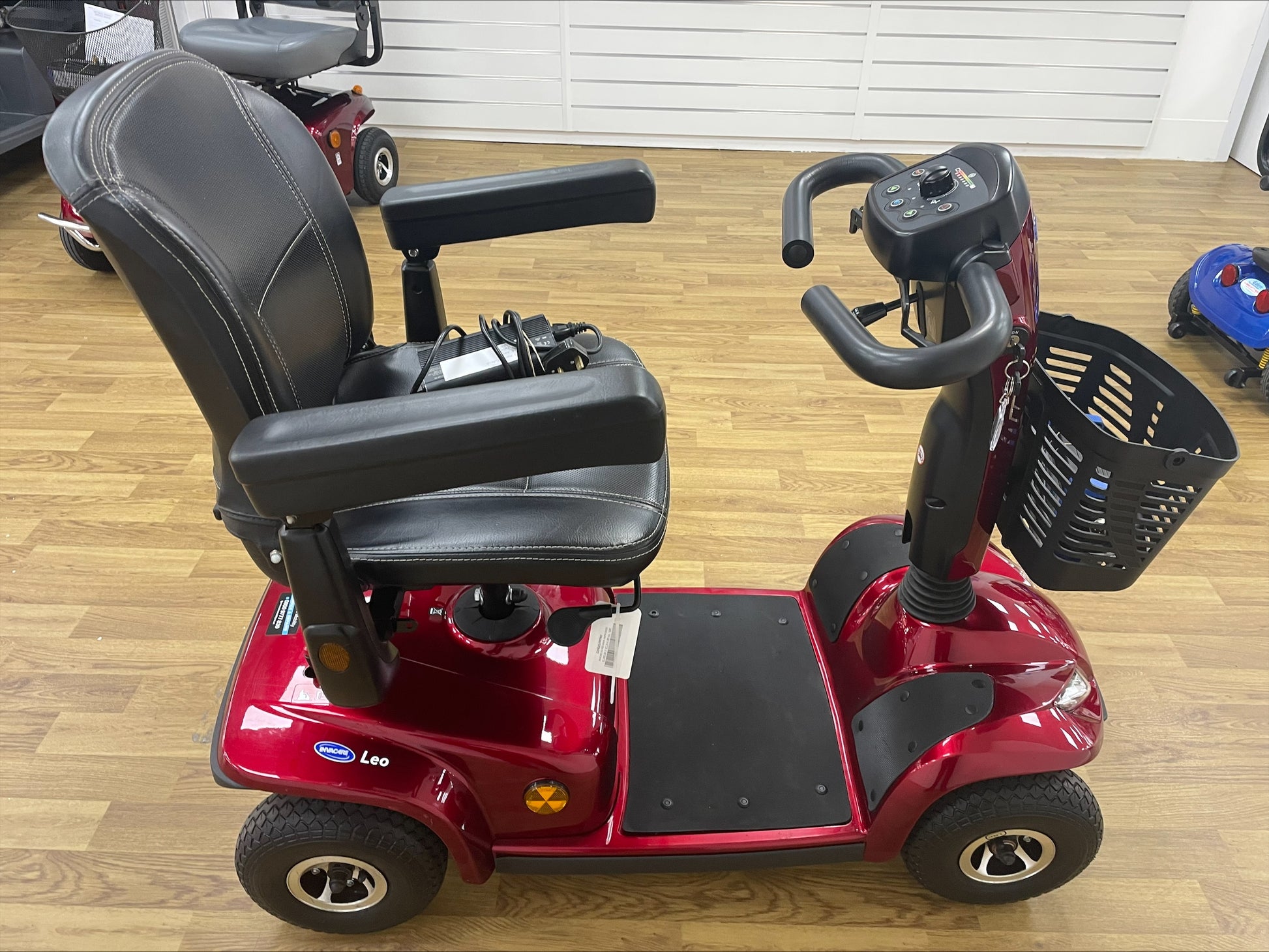 Invacare Leo - Red | Wrexham - Eden Mobility