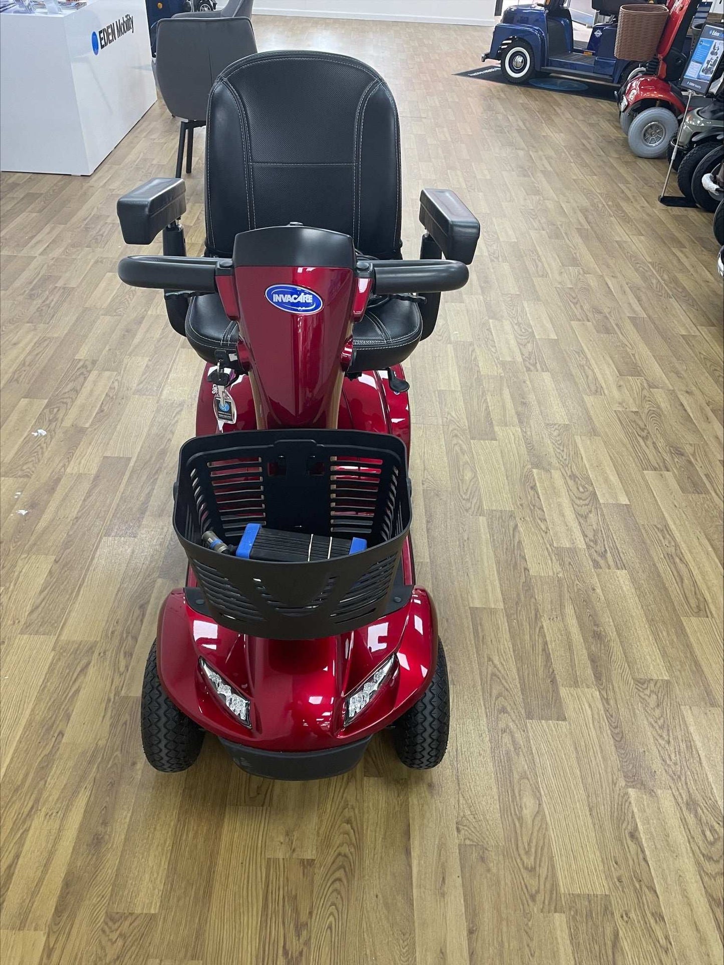 Invacare Leo - Red | Wrexham - Eden Mobility