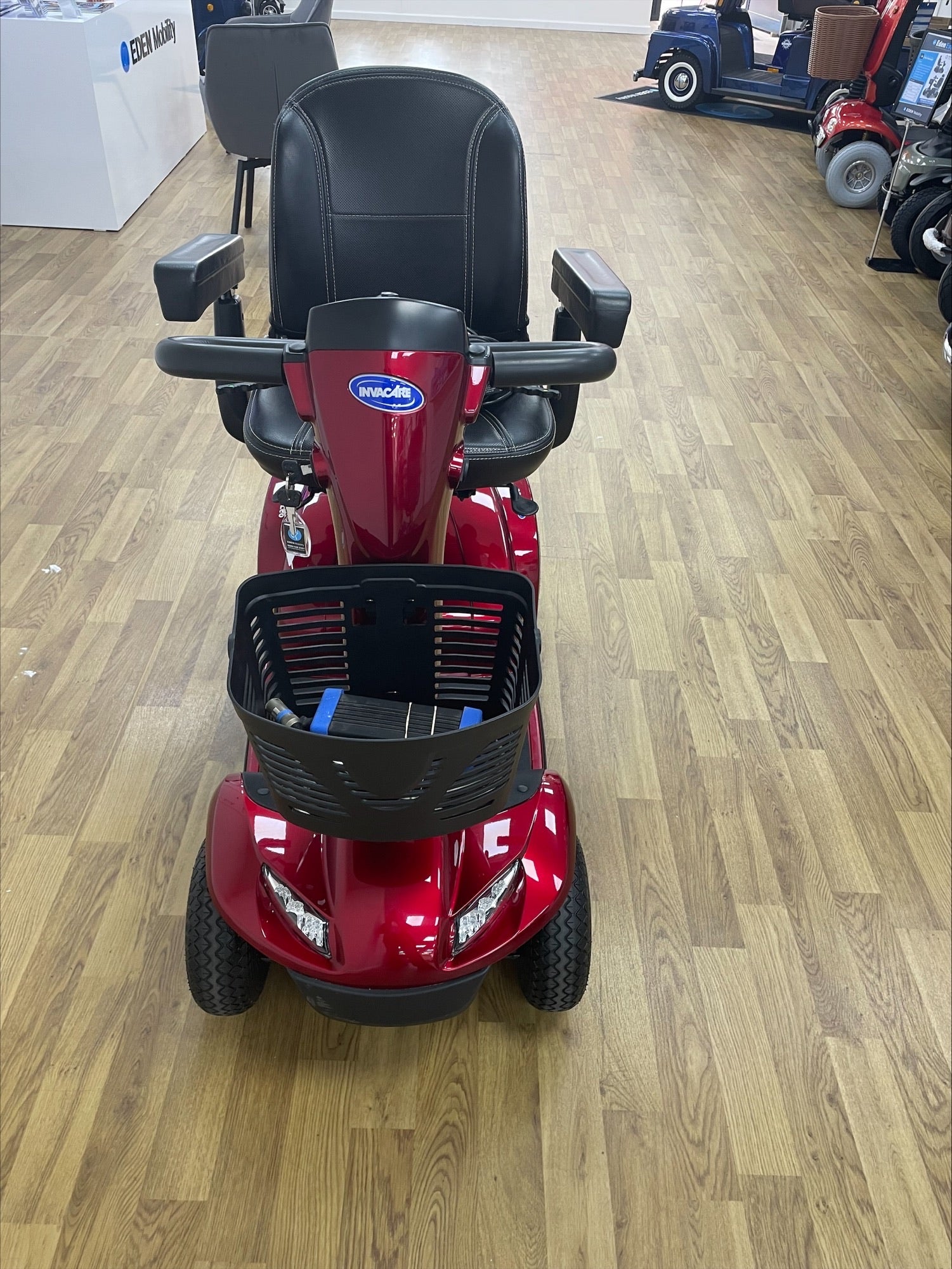 Invacare Leo - Red | Wrexham - Eden Mobility