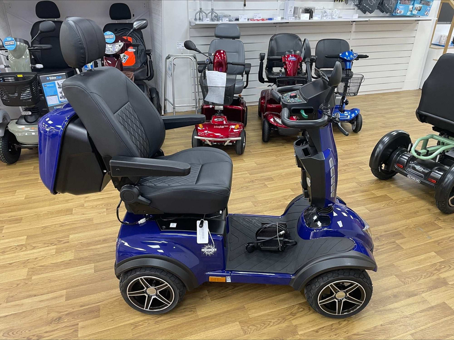 Scooterpac Ignite Sport - Blue | Wrexham - Eden Mobility