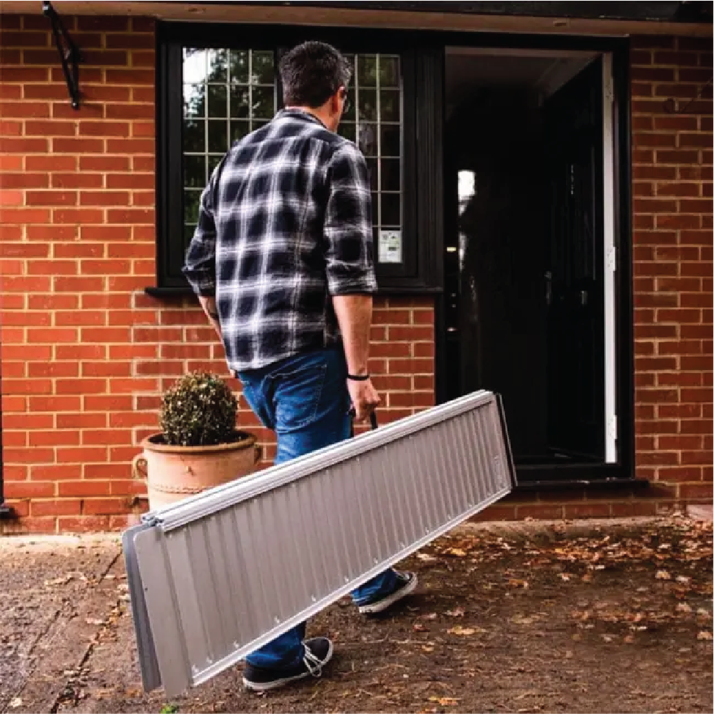 The Metro Portable Folding Aluminium Wheelchair Ramp - Eden Mobility