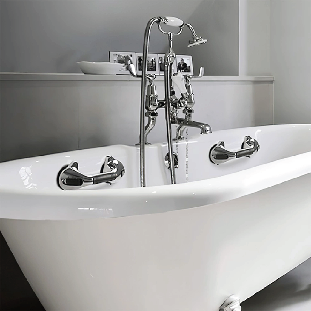 Chrome Suction Grab Handle