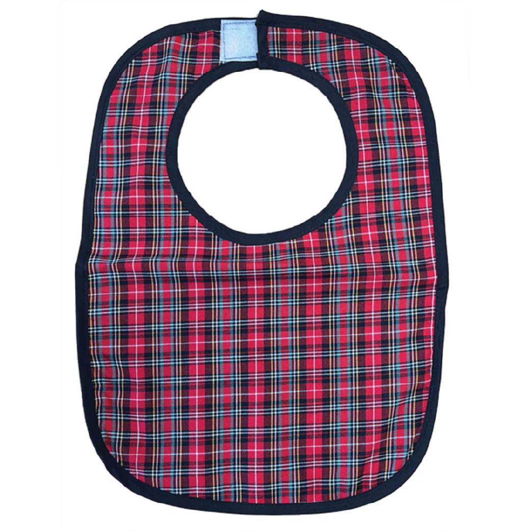Tartan Bibs - 3 Pack - Eden Mobility