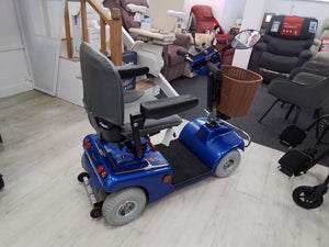 Roma Sovereign 4 in Blue | Refurbished Scooter Warrington - Eden Mobility
