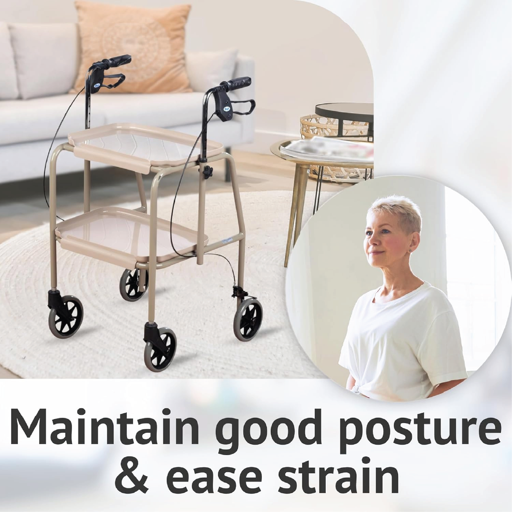 Adjustable Trolley Walker - Eden Mobility